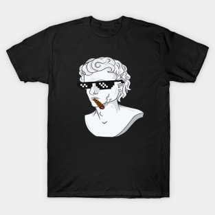 Philosopher with Boss-Glasses T-Shirt